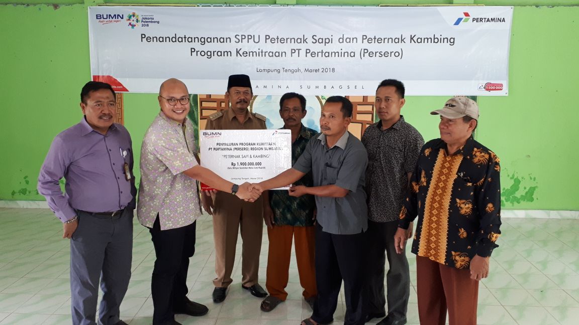 Pertamina Dukung Petambak dan Peternak Lampung